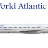 McDonnell Douglas MD-83 N802WA Laser Airlines operated by World Atlantic Airlines