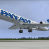 CRJ 700 Pan Am T/O from Orlando Intl