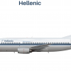 Hellenic 737-300 (90's scheme)