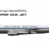 Hellenic National DC-8-43 (60's Scheme)