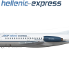 Hellenic Express Fokker F28 MK1000 (80's scheme)