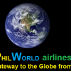 The First Big PhilWorld Airlines Logo