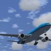 KLM 777 Taking Off