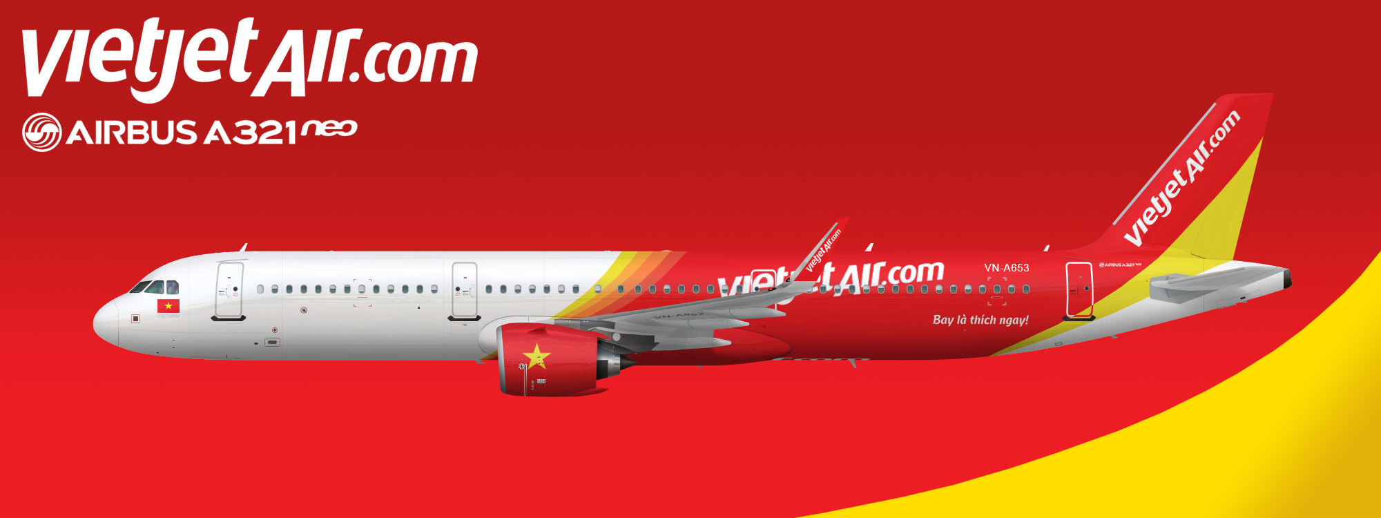 VietJet Airbus A321neo - A.B.'s Real World Liveries - Gallery - Airline ...