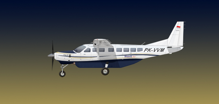 Susi Air Cessna C208 Grand Caravan - A.B.'s Real World Liveries - Gallery -  Airline Empires