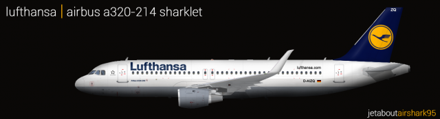 Lufthansa A320-200 Sharklet