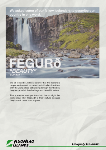 Air Iceland Ad nr1, Beauty