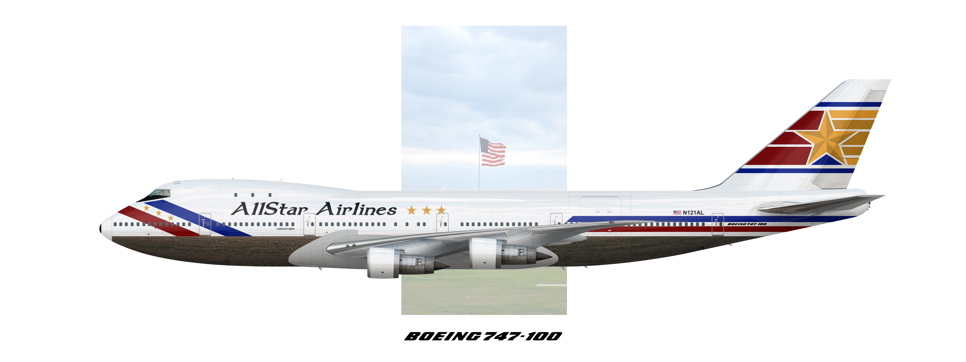 Allstar Airlines Boeing 747-100 - Vox Eversio - Gallery - Airline Empires