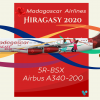 Madagascar A340 200 Hiragasy official