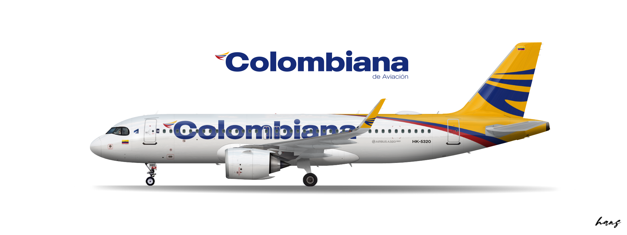 2016 | Colombiana | Airbus A320neo - (OLD) Colombiana de Aviación - Gallery  - Airline Empires
