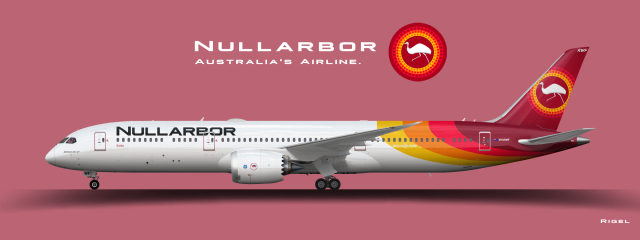 10.4. Boeing 787-9 Nullarbor Australian Air Lines
