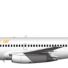 Blen air 737-200adv livery