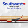 Southwest 737 Max 8 - "The Herbert D Kelleher"