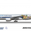 Hanjin Airlines Boeing 777-200ER Kakao Friends c/s