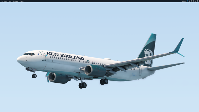 NEA 737-851 Landing BOS