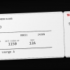 Syria boarding pass from 1981
