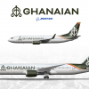 Ghanaian Airways Boeing 737-800 and 787-9