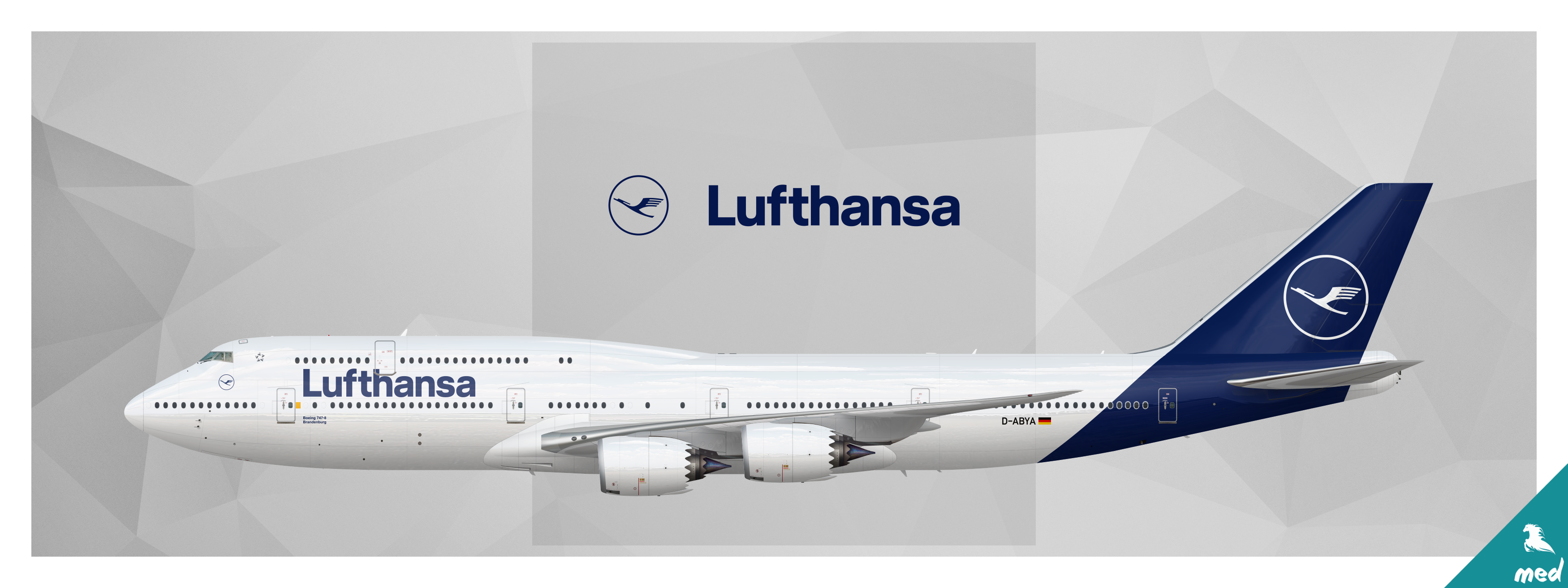 Lufthansa Boeing 747-8 D-ABYA 'Brandenburg' - SkySwimmer's Gallery of His  Efforts for Real Liveries - Gallery - Airline Empires