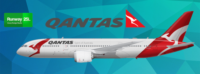 787 Qantas - Designs by Runway25L - Gallery - Airline Empires