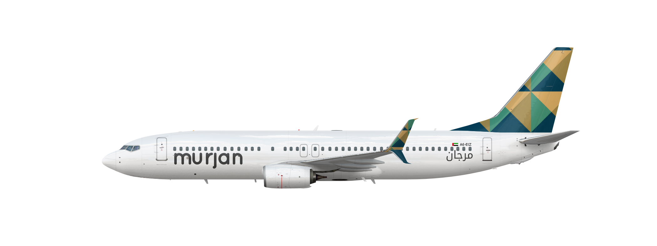 Murjan 737-800 - Boing's Liveries. - Gallery - Airline Empires